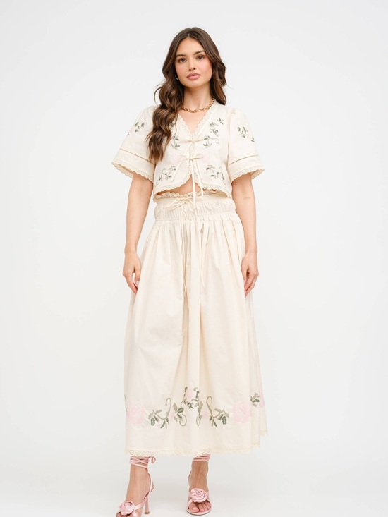 Sofie The Label Dresses & Skirts - Sofie the Label Embroidered Set